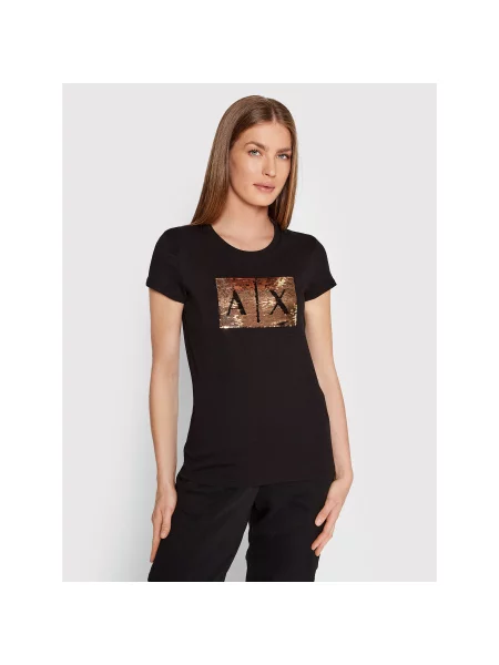Majica Armani Exchange črna