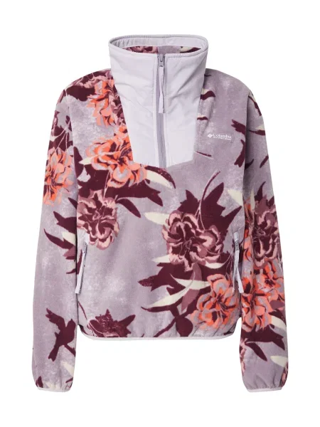 Pulover Columbia iz flisa vijolična