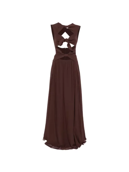 Rochie Raquel Diniz de costum maro
