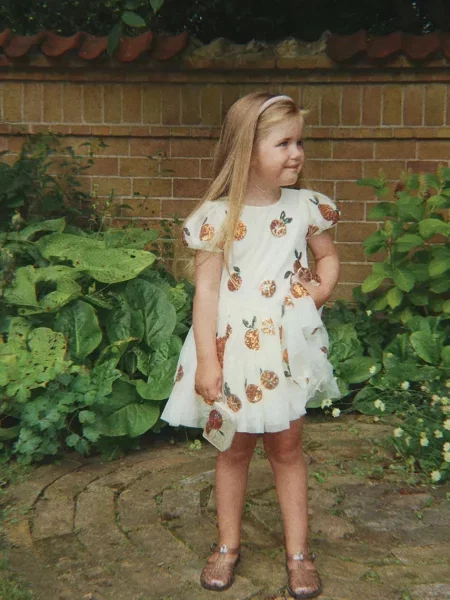 Konges Sløjd šaty HEARTLILY DRESS béžová