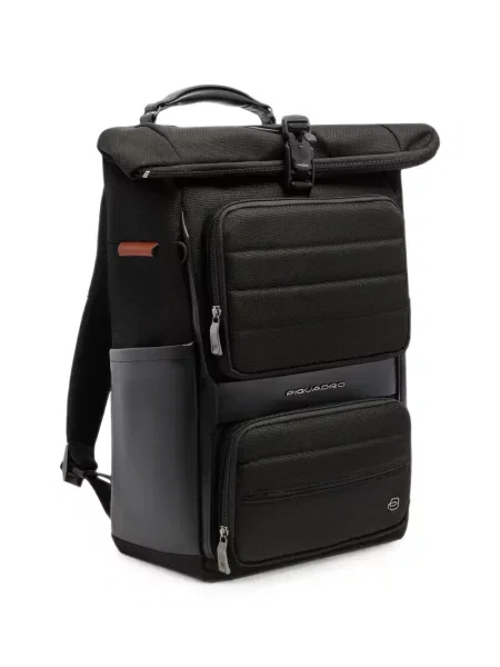 Rucsac Piquadro cu cataramă negru