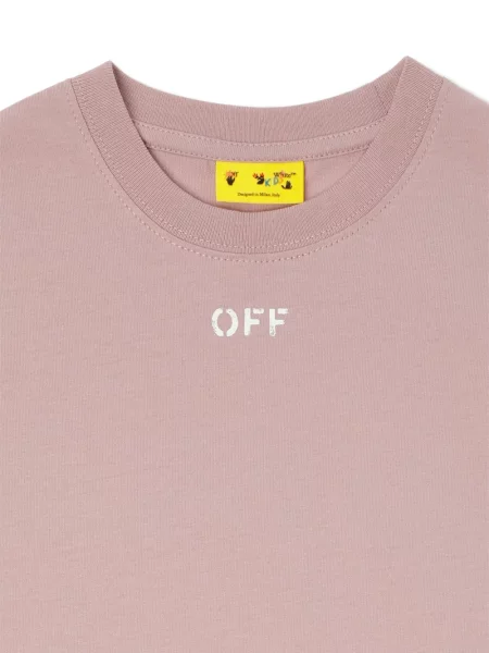 Koszulka dziecięca Off-white biała