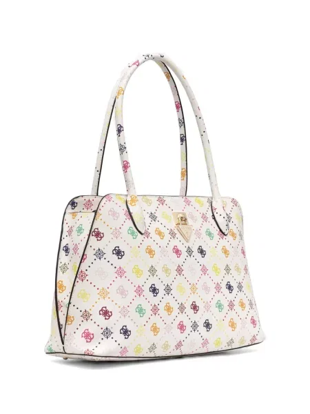 Geantă shopper Guess alb