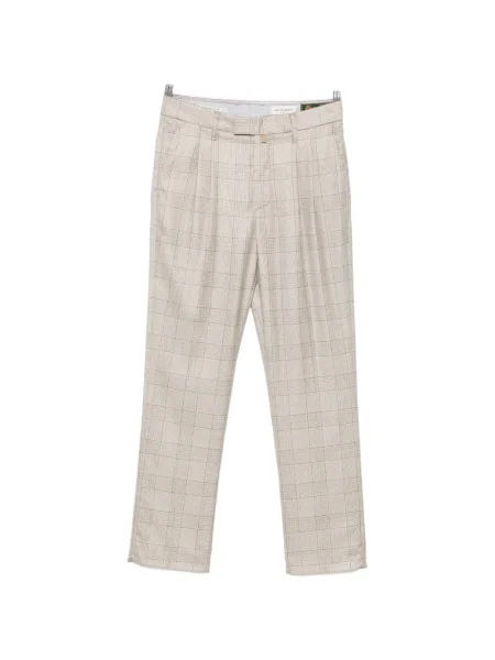 Kostkované plisované kalhoty Jacob Cohen