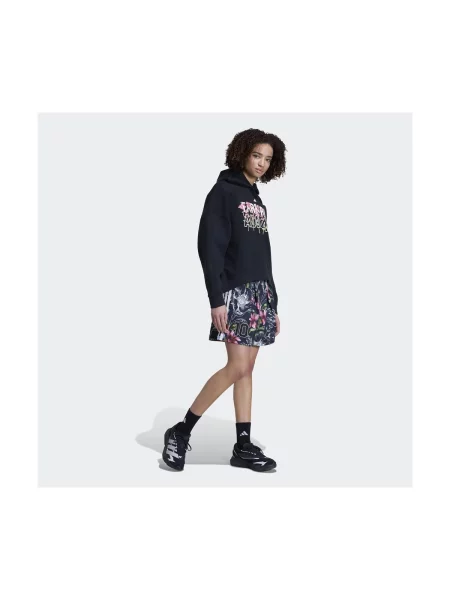 Adidas Pulóver Farm Rio Hoodie fekete