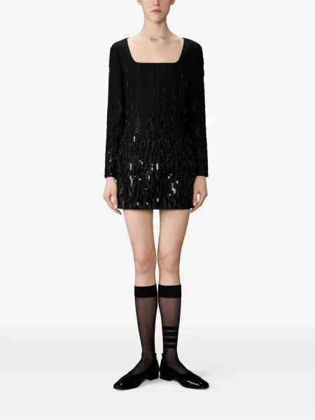 Rochie mini Thom Browne negru