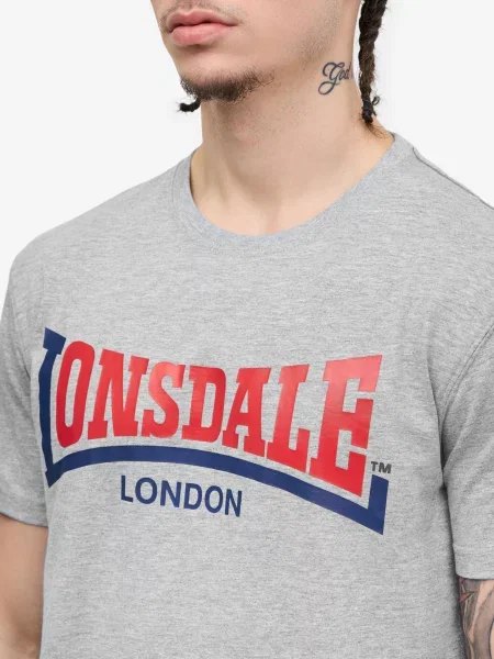 Футболка Lonsdale серая
