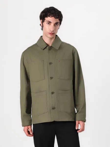 TOMMY HILFIGER Prechodná bunda CHORE' zelená