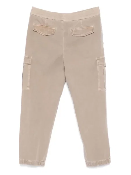Pantaloni cargo James Perse din material terry