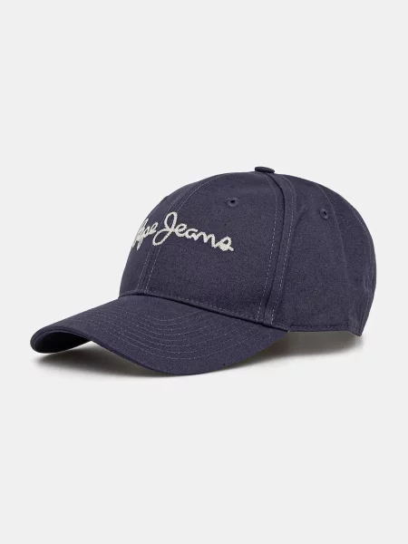 Bejzbolska kapa Pepe Jeans MALLON CAP mornarsko modra