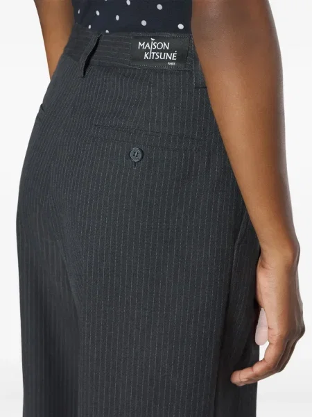 Pantaloni Maison Kitsune gri