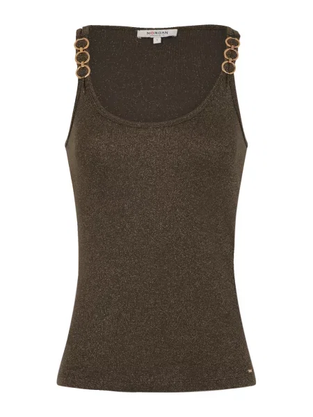 Top Morgan verde