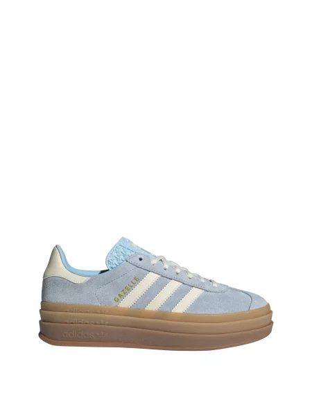 Semišové tenisky adidas Originals Gazelle Bold modrá