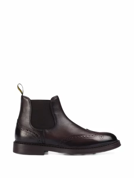 Brogues Doucal's din piele roșu