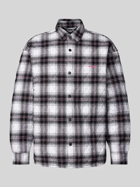Koszula casualowa regular fit z kołnierzykiem typu kent Review X Matw biała