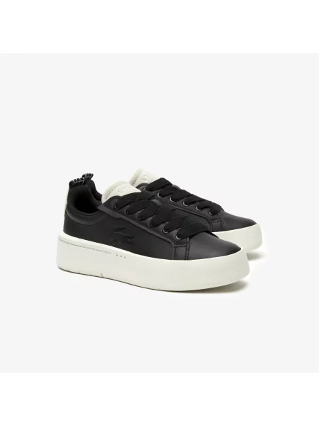 Lacoste Skórzane Buty Sportowe Carnaby Platform czarne