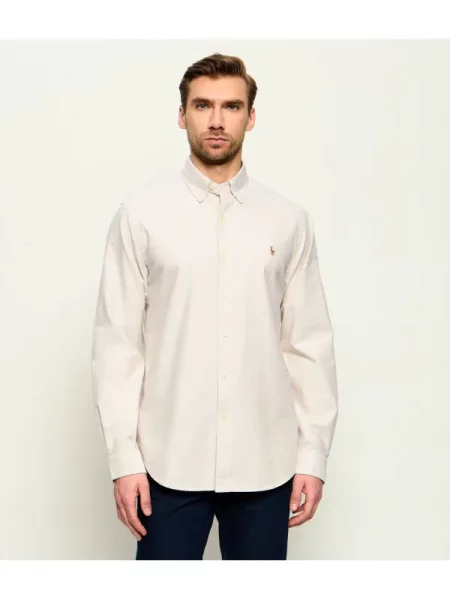 POLO RALPH LAUREN Cămașă | Custom fit bej