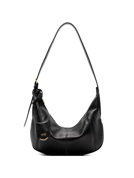 Geanta de piele Lancel din piele negru