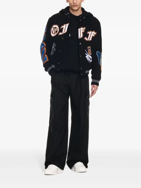 Bomber striukė Off-white balta