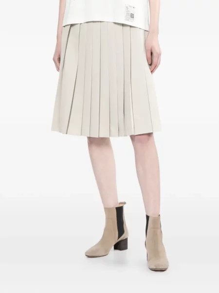 Spódnica plisowana Maison Mihara Yasuhiro do kolan