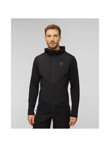 Lyžařská mikina Rossignol Classique Hybrid Clim černá