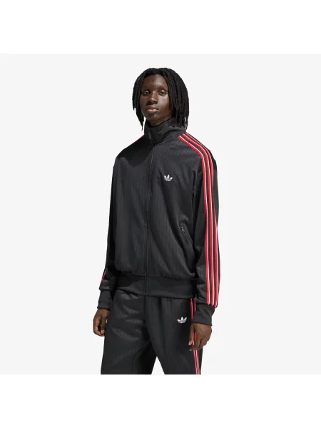 Φούτερ adidas Firebird Tt Black XL λευκό