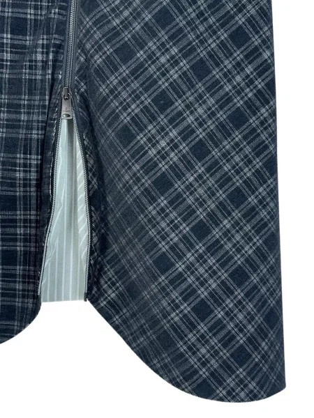 Pledas raštuotas sijonas Vivienne Westwood mėlyna