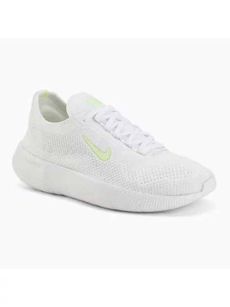 Încălțăminte de antrenament pentru femei Nike Free white/barely volt/platinum tint alb