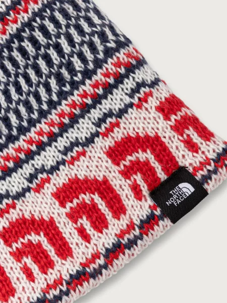The North Face шапка з помпоном Cabin Ski Tuke