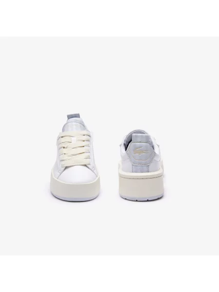Lacoste Tenisówki Carnaby Platform Monogram Leather białe