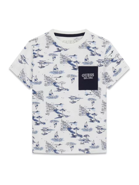 Guess T-shirt Regular Fit bijela