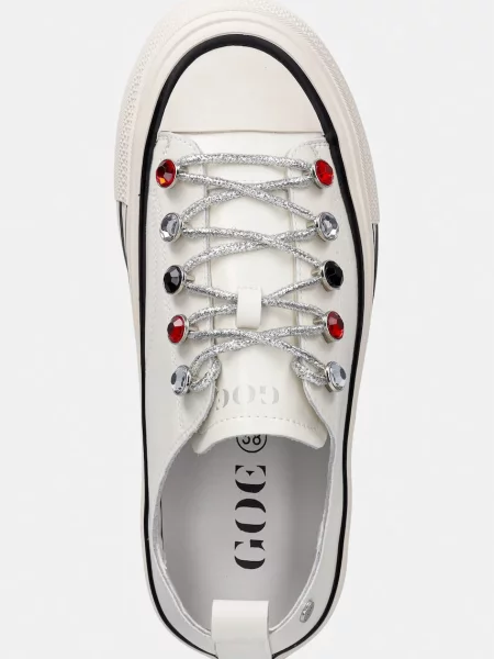 Кожаные кеды Goe