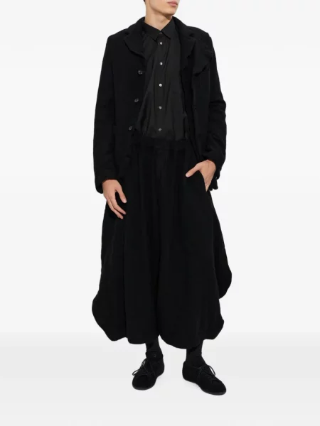 Geacă Black Comme Des Garçons de lână negru