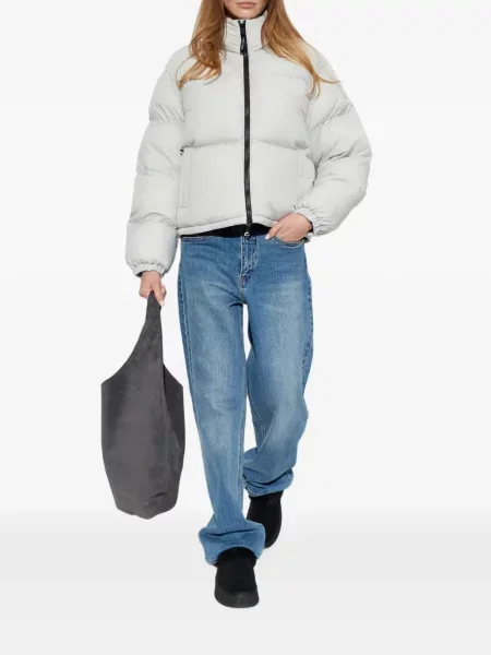 Matlasat geacă cu puf Canada Goose gri