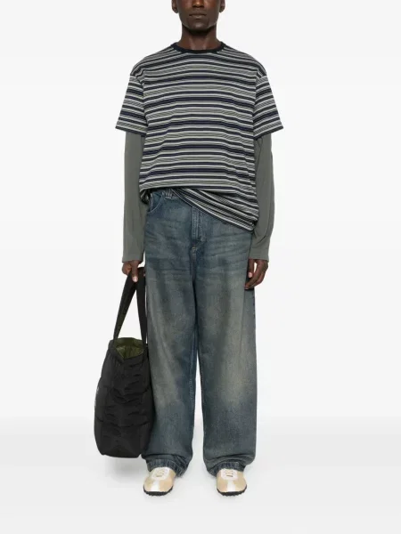 Blugi Carhartt Wip cu 5 buzunare albastru