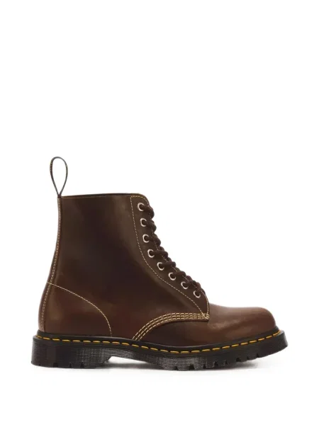 Botine Dr. Martens din piele maro