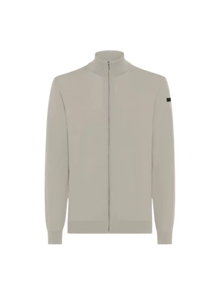 Dzianinowy sweter Rrd beżowy