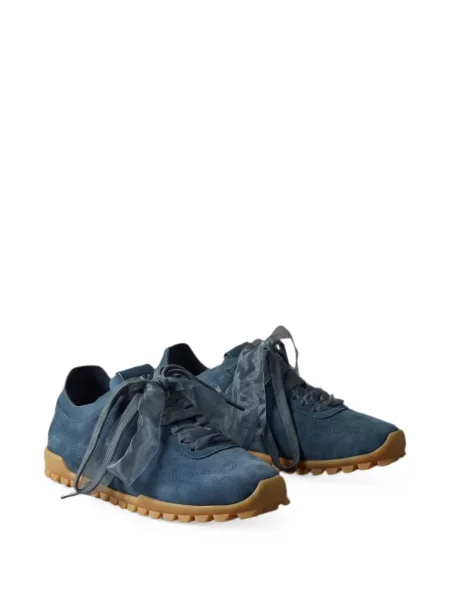 Sneakers Calvin Klein σουέντ μπλε