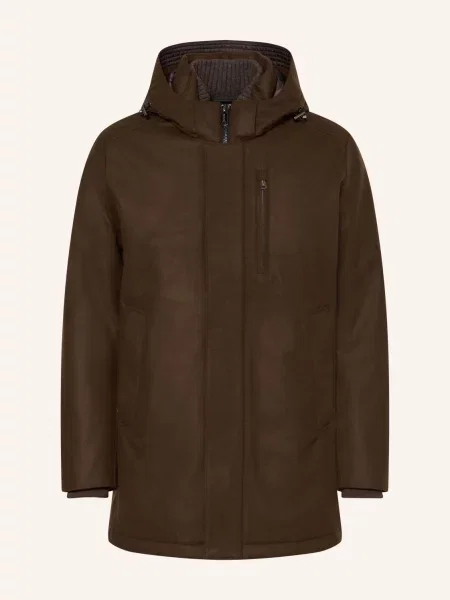 Milestone Parka Msrichard S Odnímatelnou Kapucí hnědá