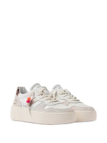 Sneakerși D.a.t.e. cu platformă alb