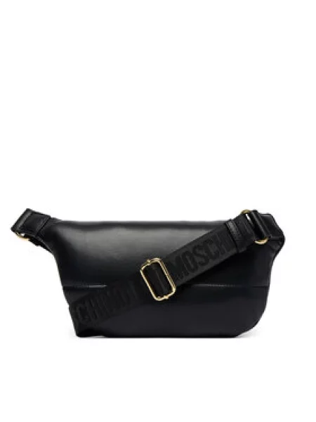 LOVE MOSCHINO Torbica za okrog pasu﻿ črna