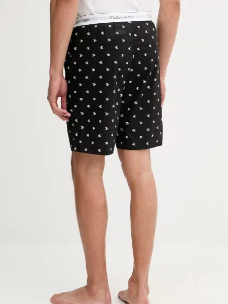 Calvin Klein Underwear pyžamové šortky pánske čierna