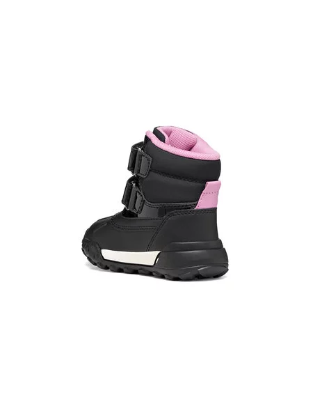 Čizme za snijeg Geox B Trekkyup Girl B Abx M crna