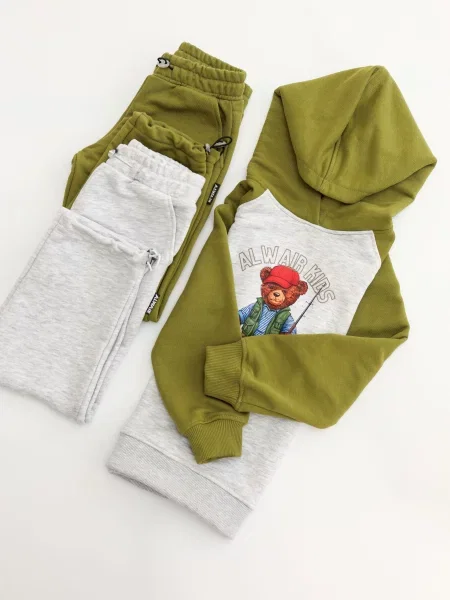 Дитячий Спортивний костюм Alwair Kids зелений