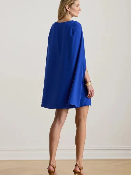 Сукня Lauren Ralph Lauren midi облягаюча червоний