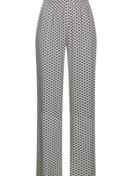LASCANA Pantaloni de pijama negru alb