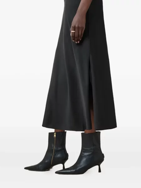 Sukienka midi Allsaints czarna