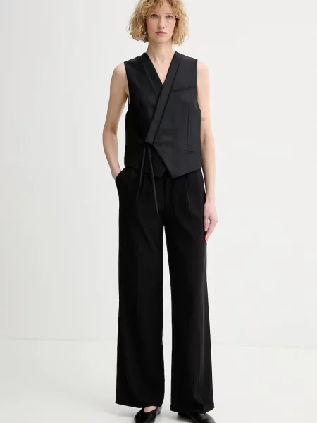 Kenzo vestă de seară de damă cu lână negru