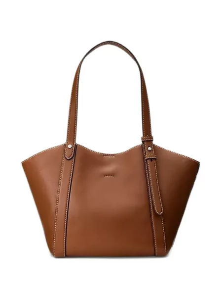 Shopperka Lauren Ralph Lauren brązowa