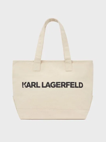 Сумка шоппер Karl Lagerfeld белая